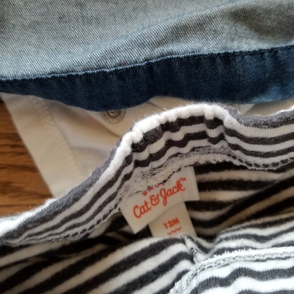 *3 for $20*Cat & Jack Valentine's Day 3 pcs set 12M - Picture 2 of 6